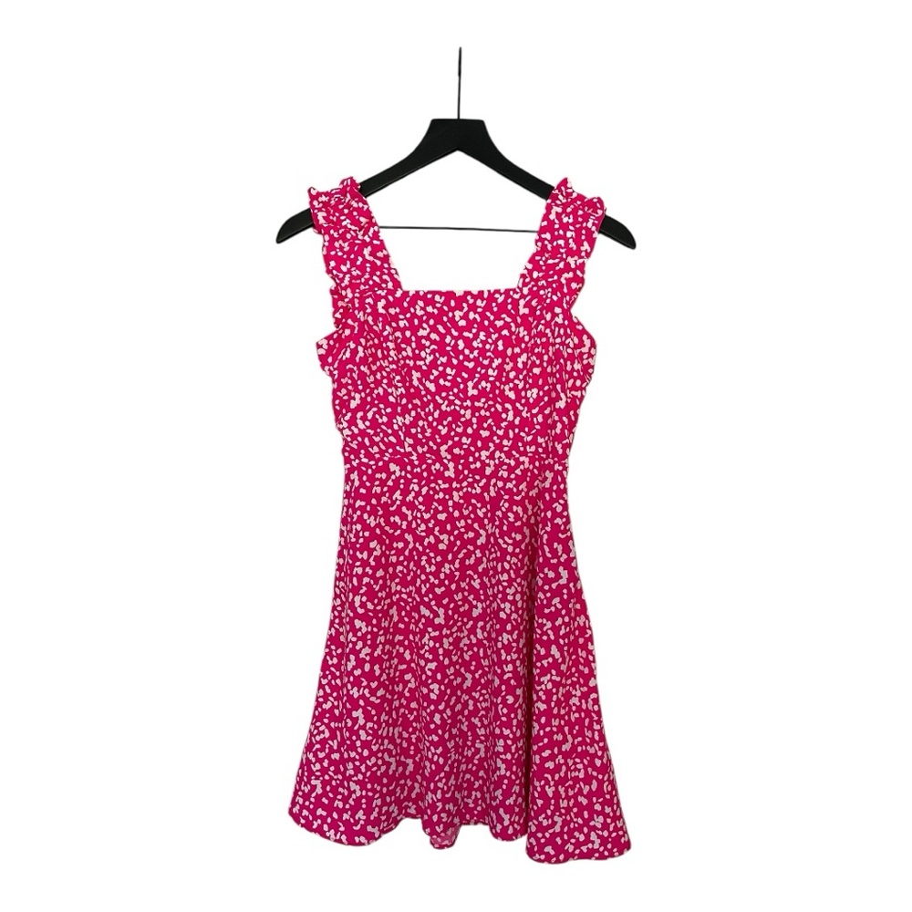 Lola Grace pink and white patterned dress